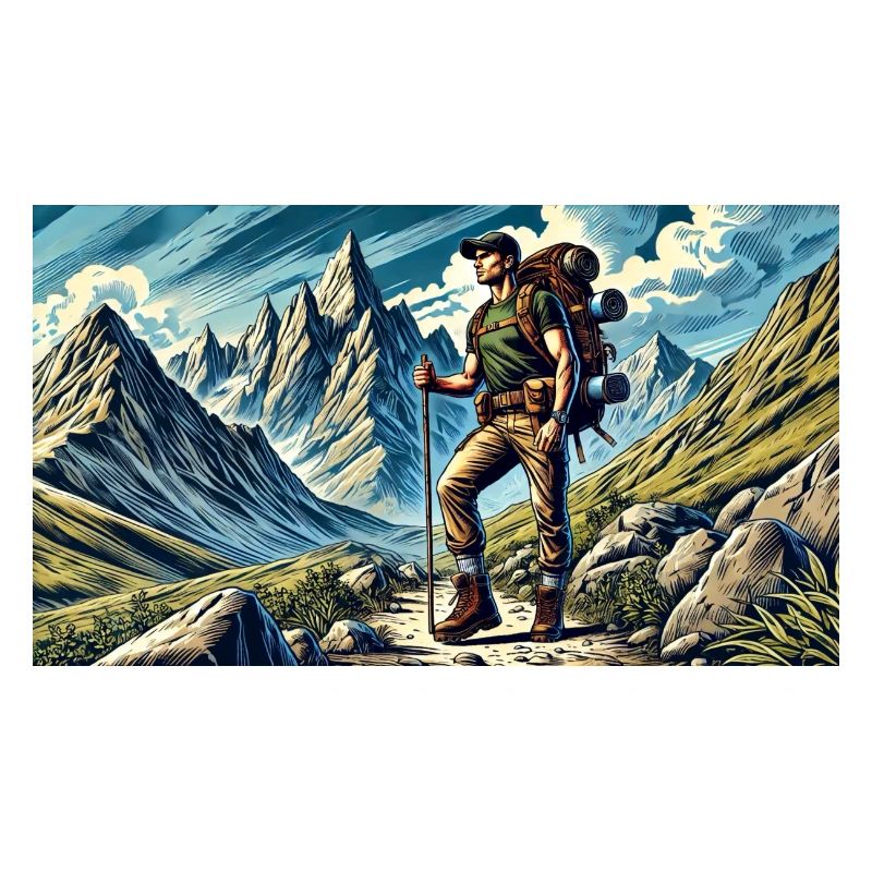 Randonnée en montagne l