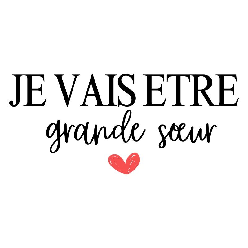 Ich werde eine große Schwester sein