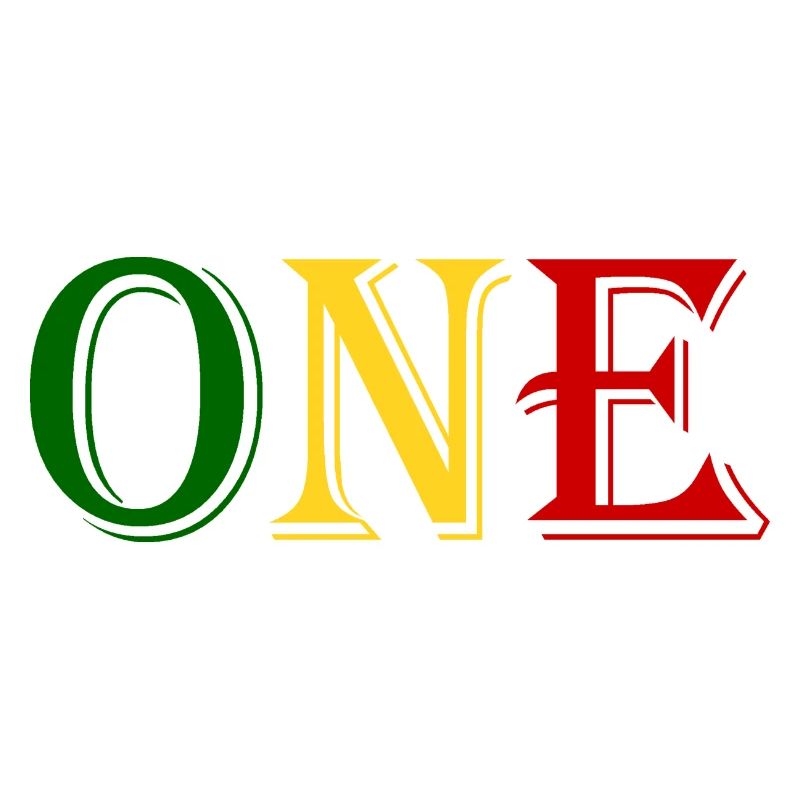 one