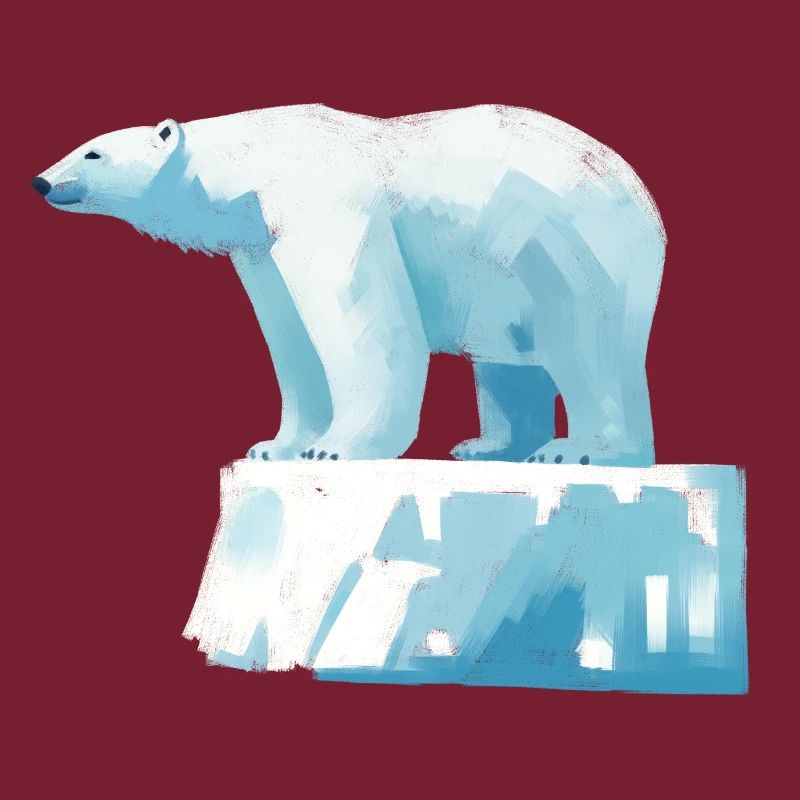 Eisbär auf Eisscholle