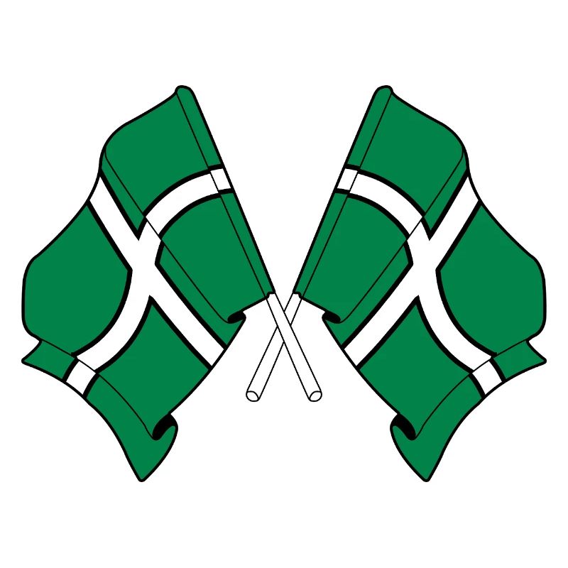 Devon Crossed Flags