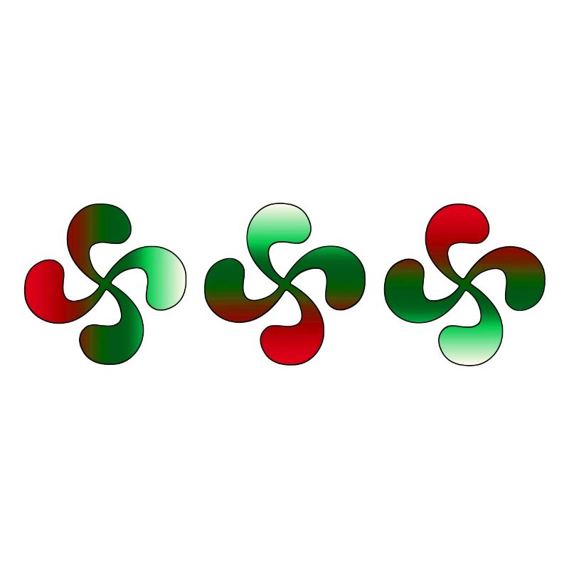Croix Basque Lauburu