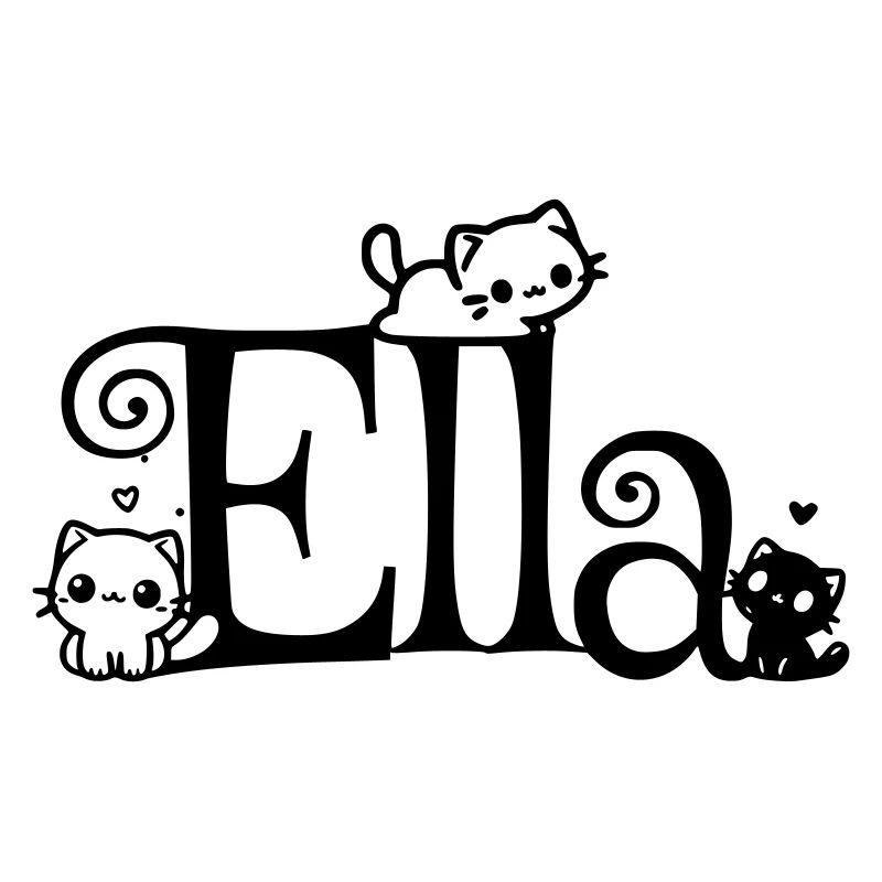 Ella nom Prénom Nom du chaton
