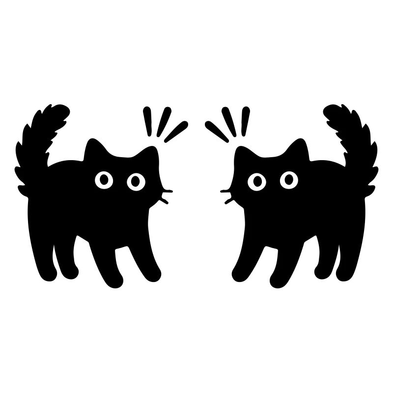 Katzen Paar