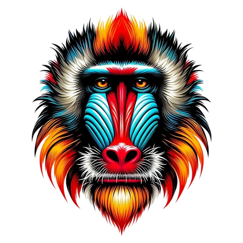 Mandrill-Affe