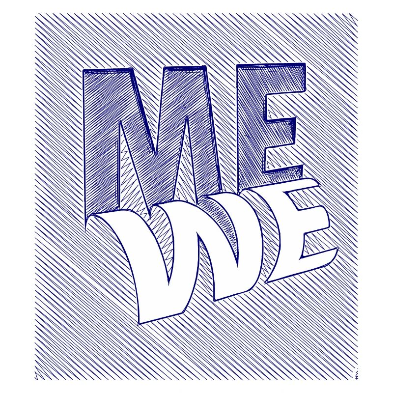 me we scribble