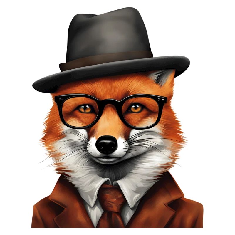 Sherlock Fox in Classic Attire