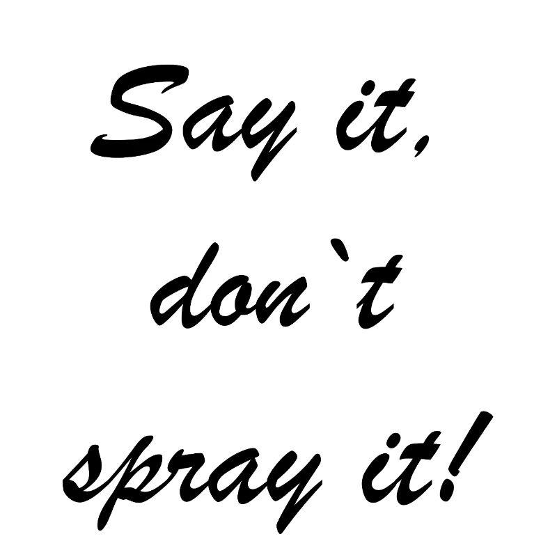Say it