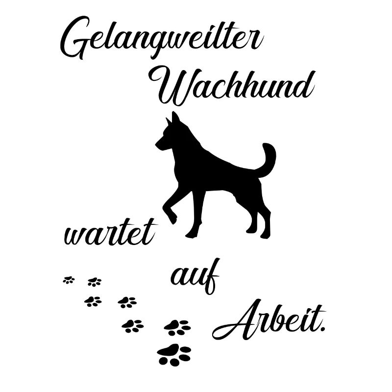 Hund lustiger Spruch