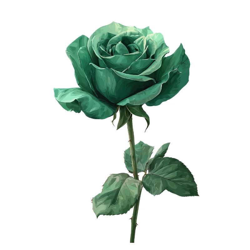 Smaragd Grüne Rose