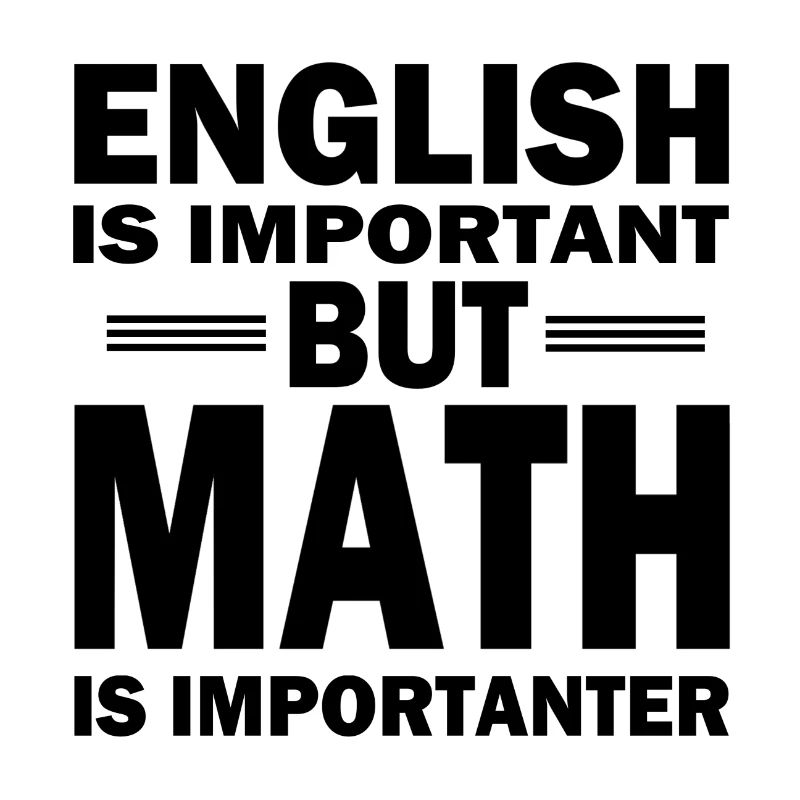 Math shirt! MATH IS IMPORTANT!