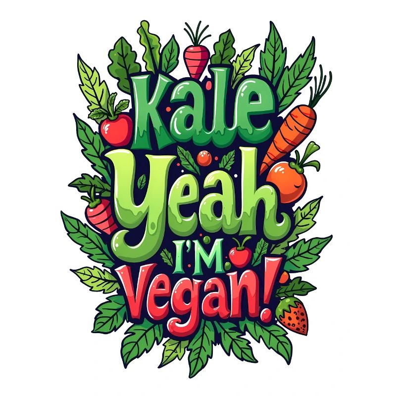 KALE JA, ICH BIN VEGANER!