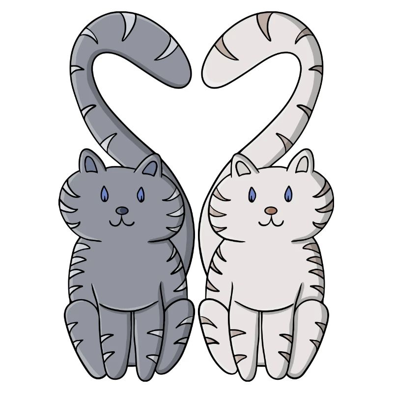 Chatons amoureux