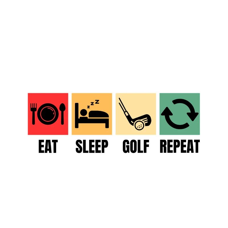 Drôle de dicton de golf pour les golfeurs