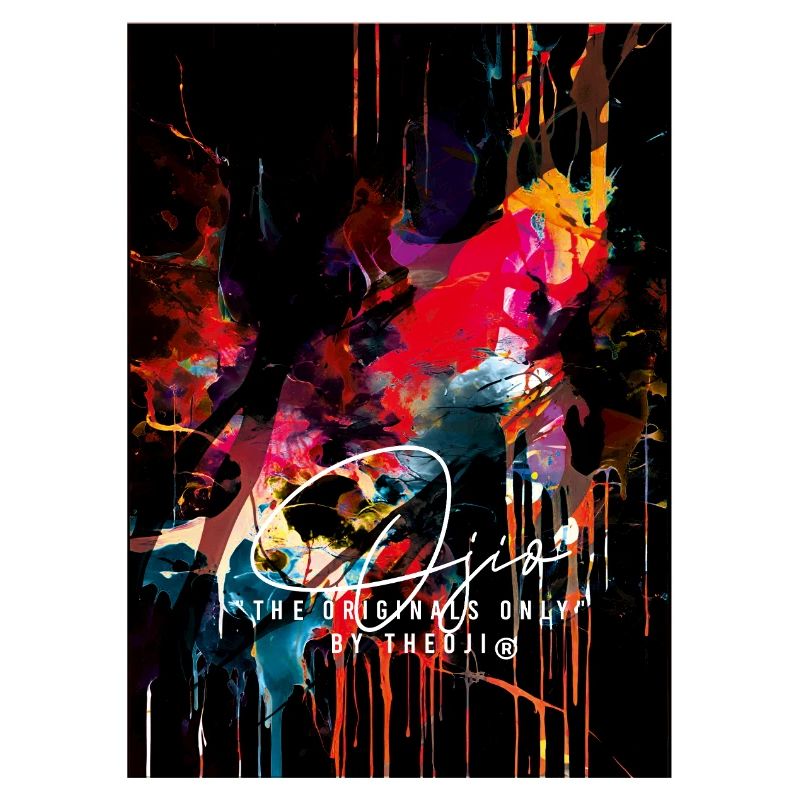 Ojio-Constellart - Bunte abstrakte Explosion