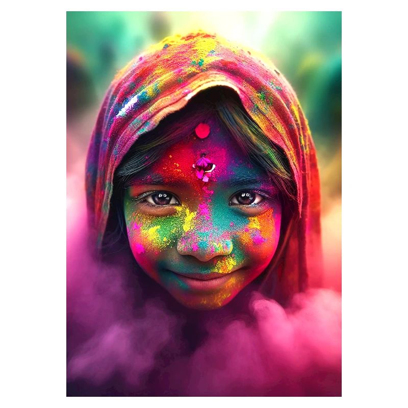 Holi-Feierlichkeiten in Indien