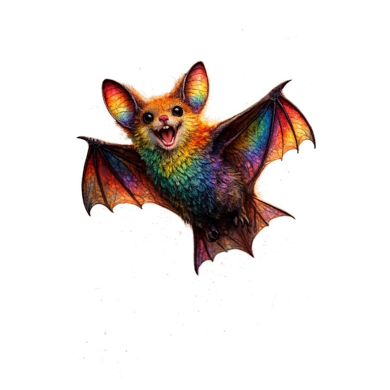 Regenbogenfledermaus Nachtwesen