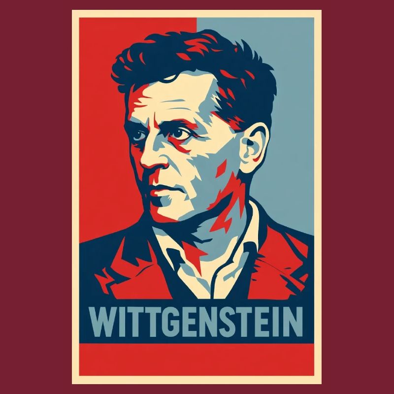 Wittgenstein Pop-Porträt