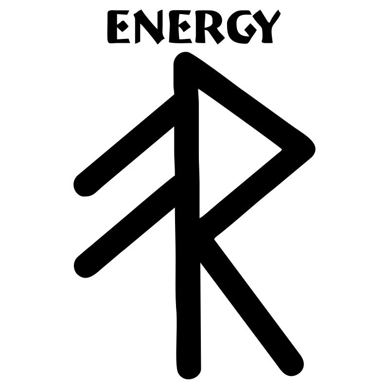 Runensymbol Wikinger-Energie