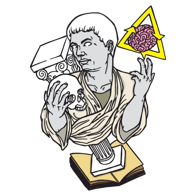 Statue Schädel Siegessäule