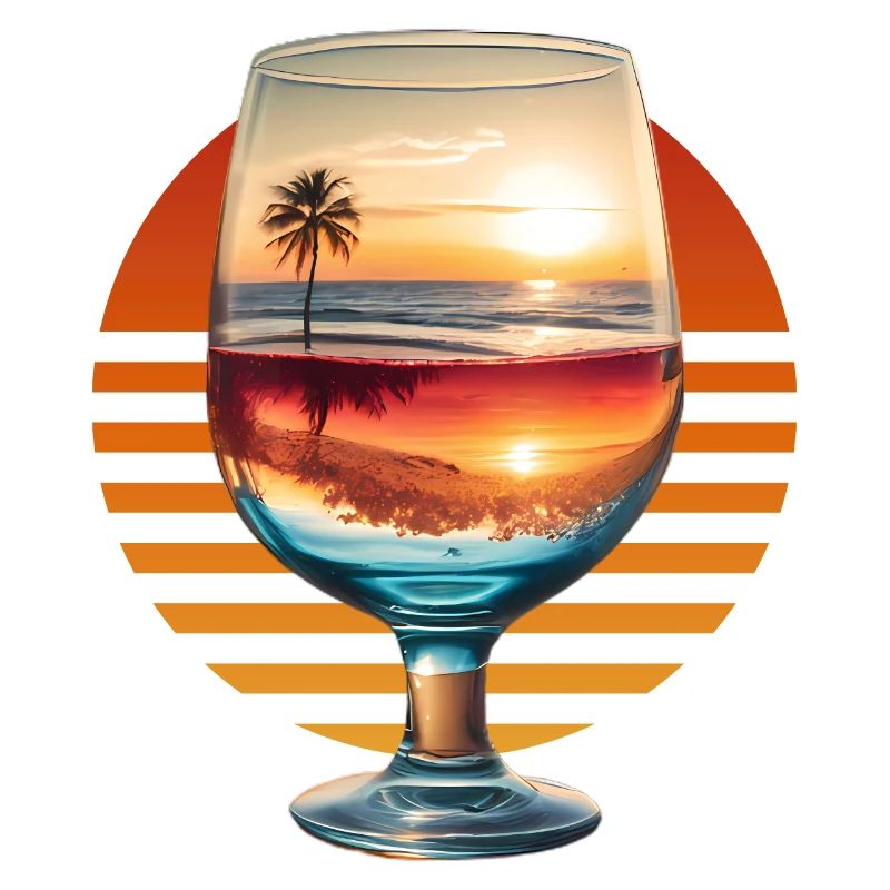 Vin et plage