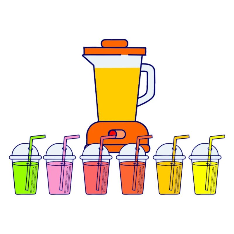Mixer und Smoothie