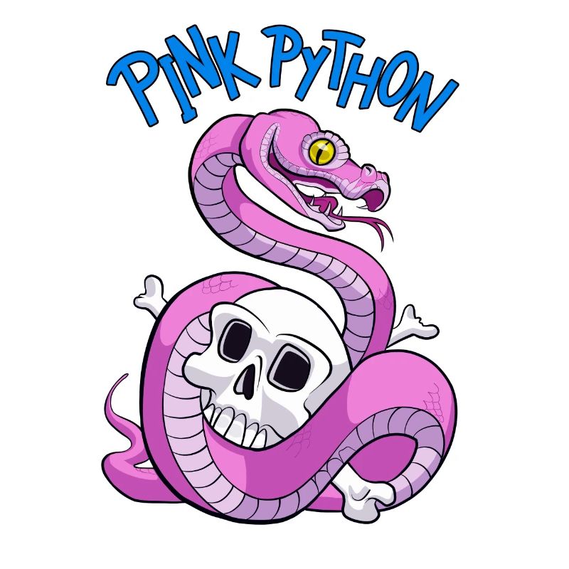 Pink Python (Blue)
