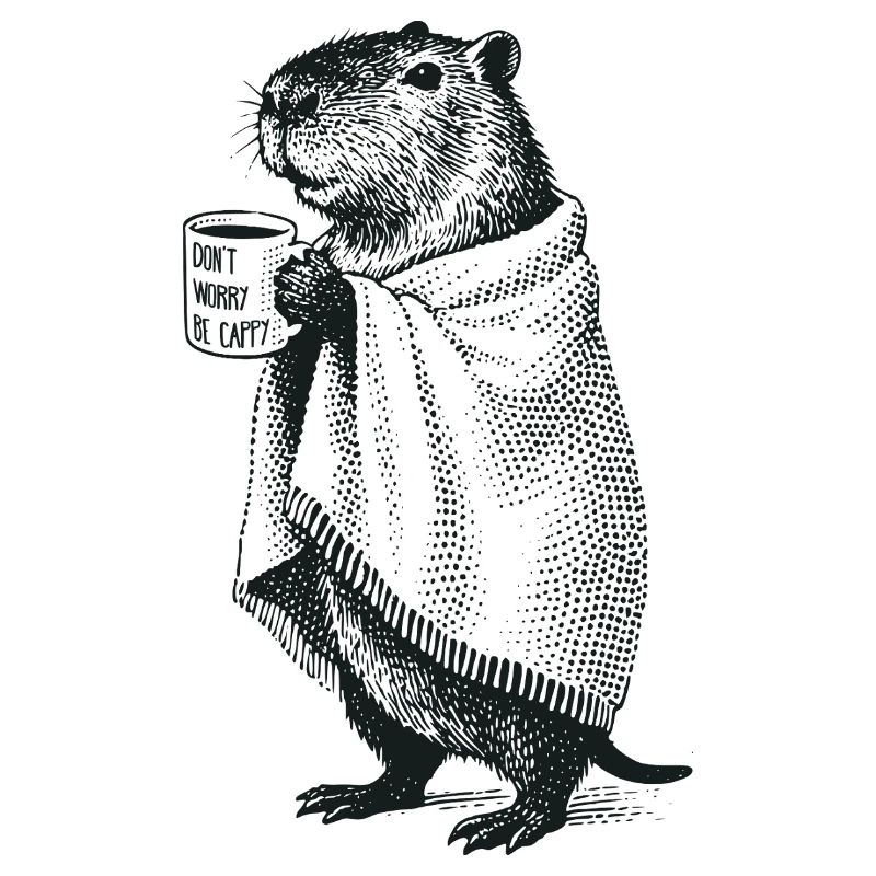 Don’t Worry Be Cappy - Automne Hiver Capybara
