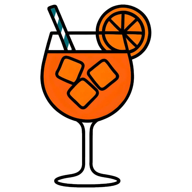 Aperoliker Aperolikerin Party Spritz Geschenkidee