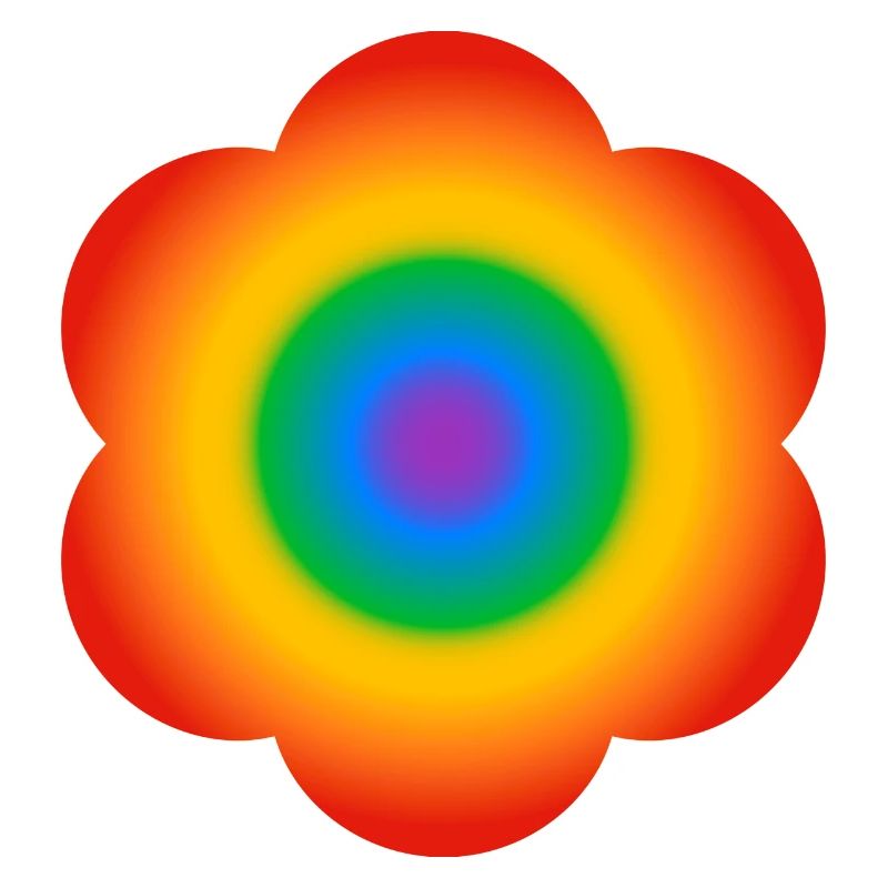 Rainbow Flower
