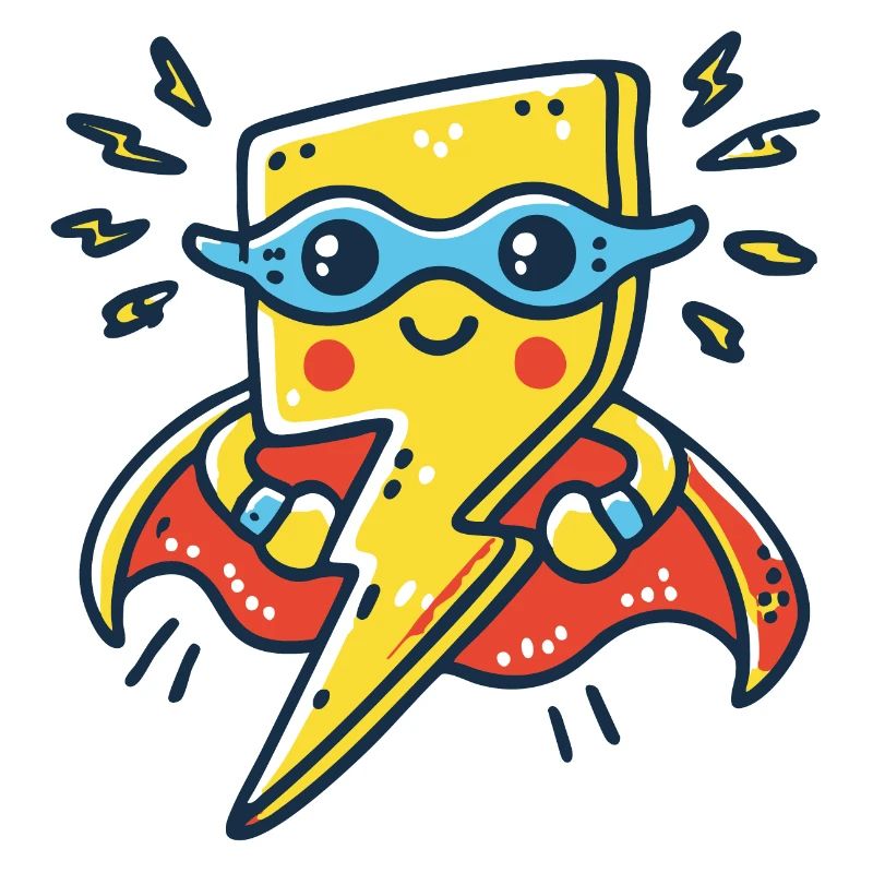 Lightning with Superpowers – An Electrifying Hero