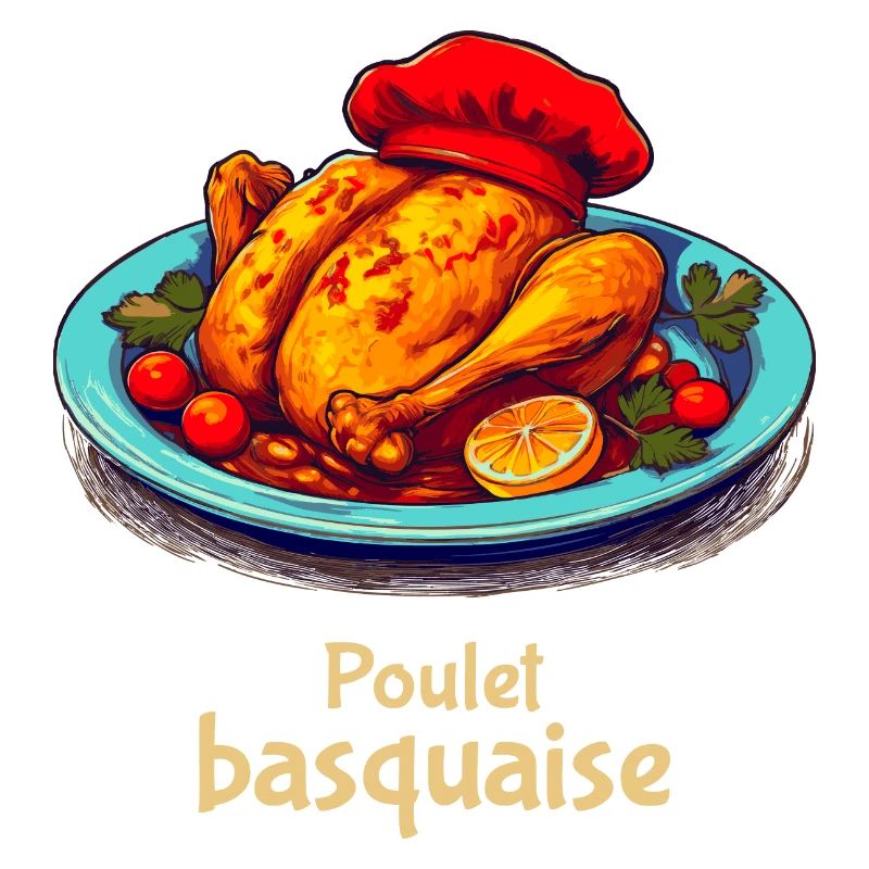 Chicken Basquaise - Plain text