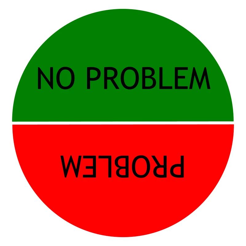No problem vs Problem