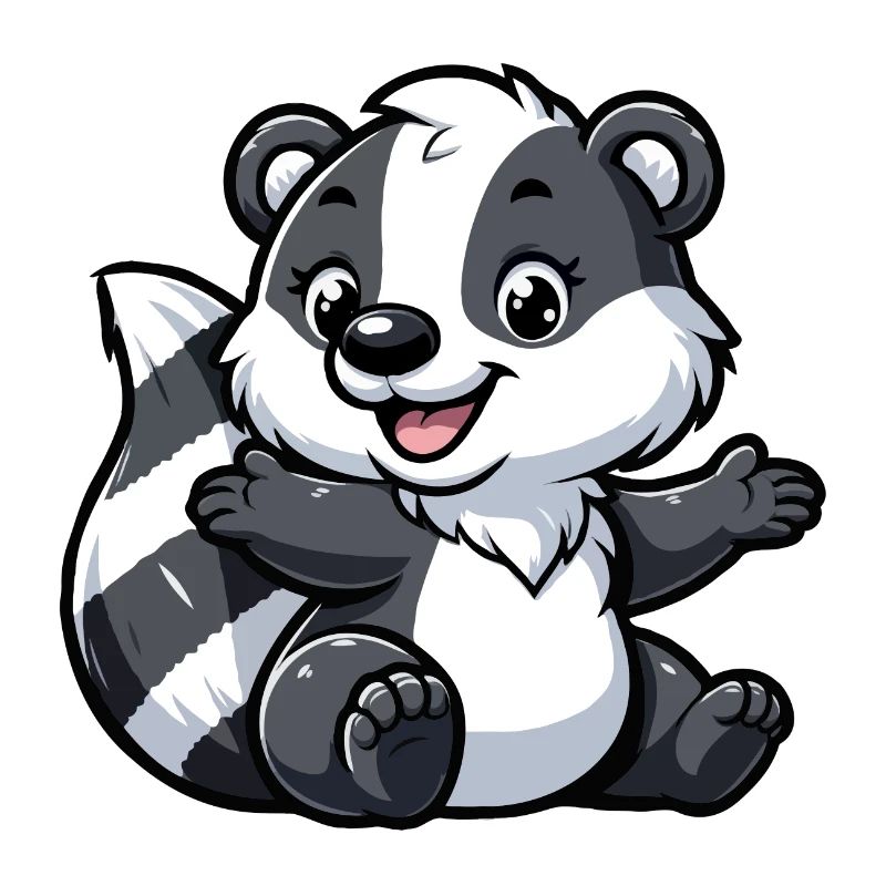 Waschbär Kind
