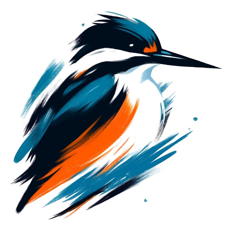 Dynamischer Eisvogel