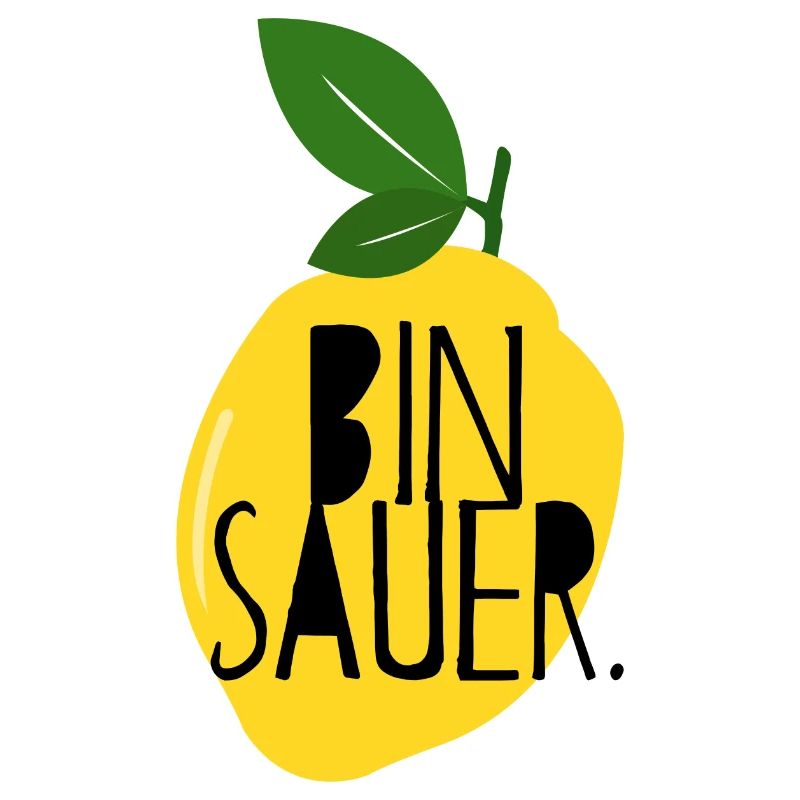 Bin sauer - Zitrone - Schlechte Laune - Statement