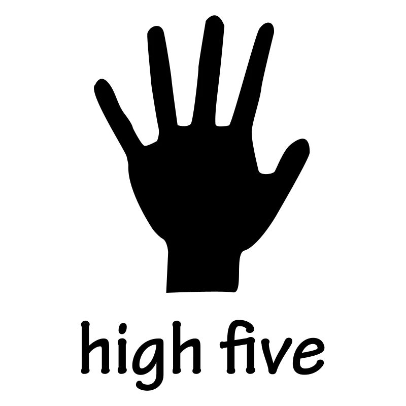 high five