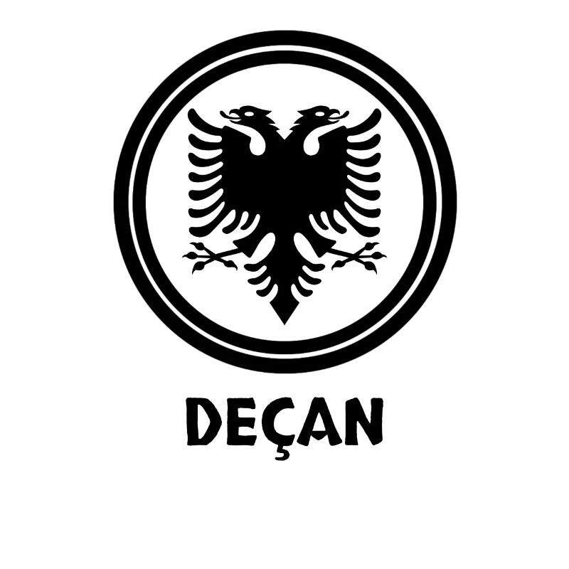 Drapeau de l’Albanie « Decan »