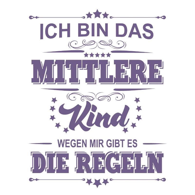 ich bin das mittlere Kind wegen mir gibt es die