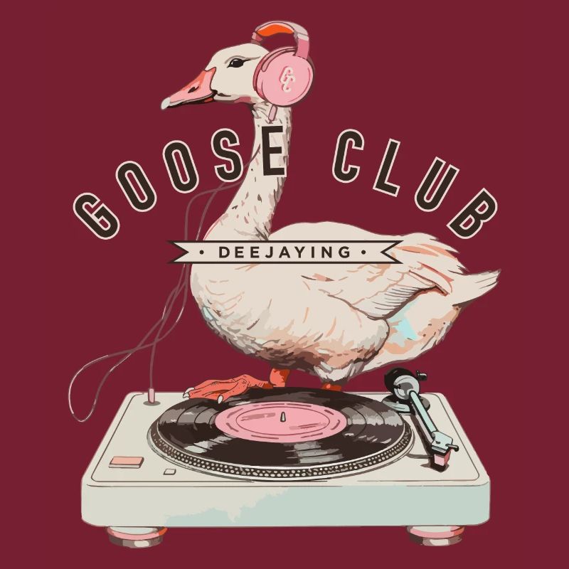 Dancing Goose DJ Logo