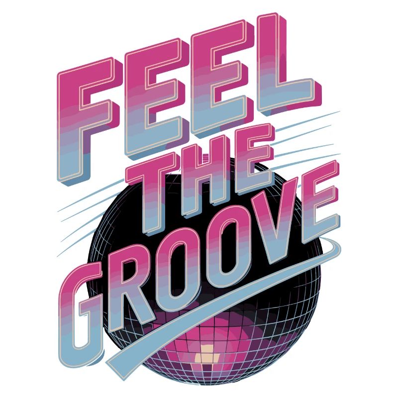 Feel the Groove Retro Disco Dance Vibes