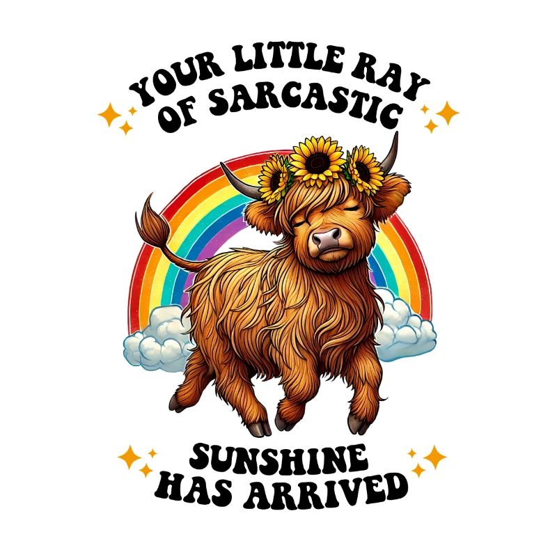 Ton petit rayon de soleil sarcastique est arrivé