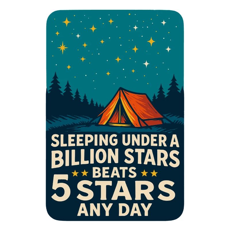 Sleeping Under Billion Stars Camping Camper