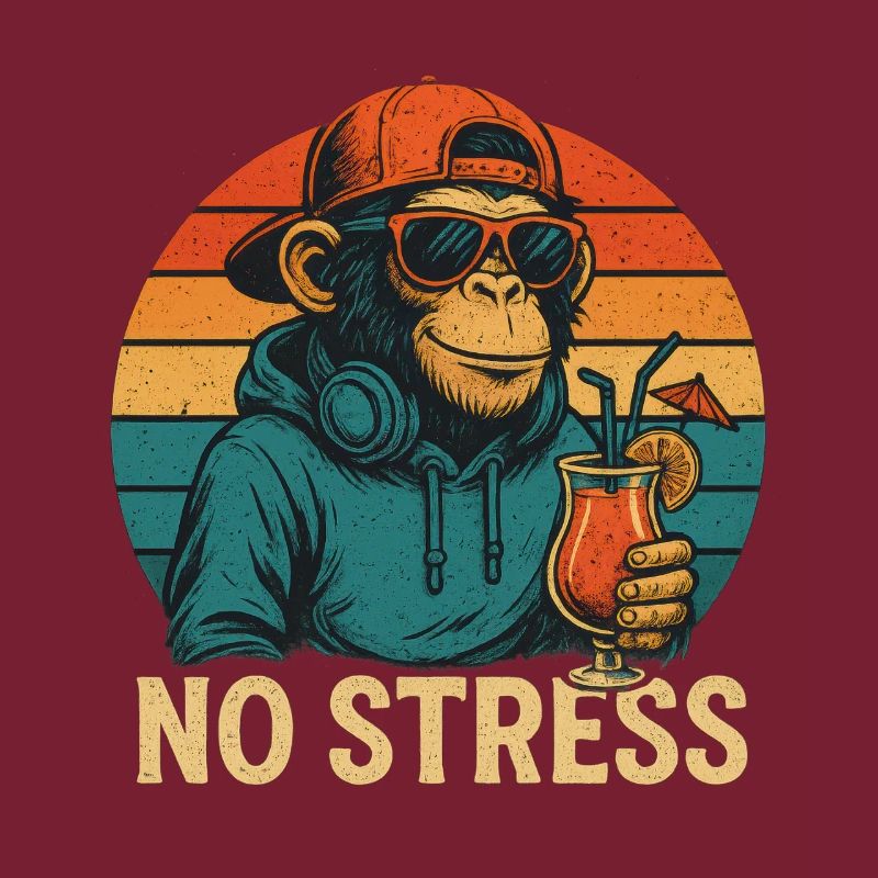 Pas de stress - Singe
