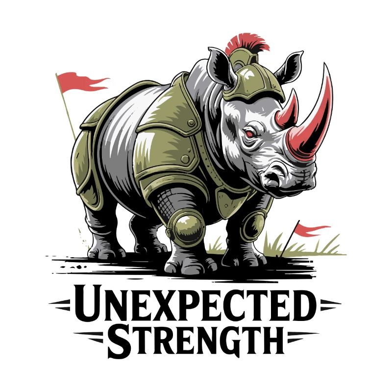 Force du rhinocéros blindé