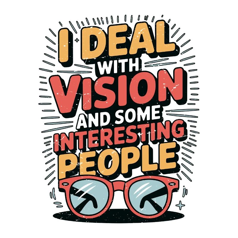 Optométriste Je fais affaire avec Vision Ophtalmologiste Opticien