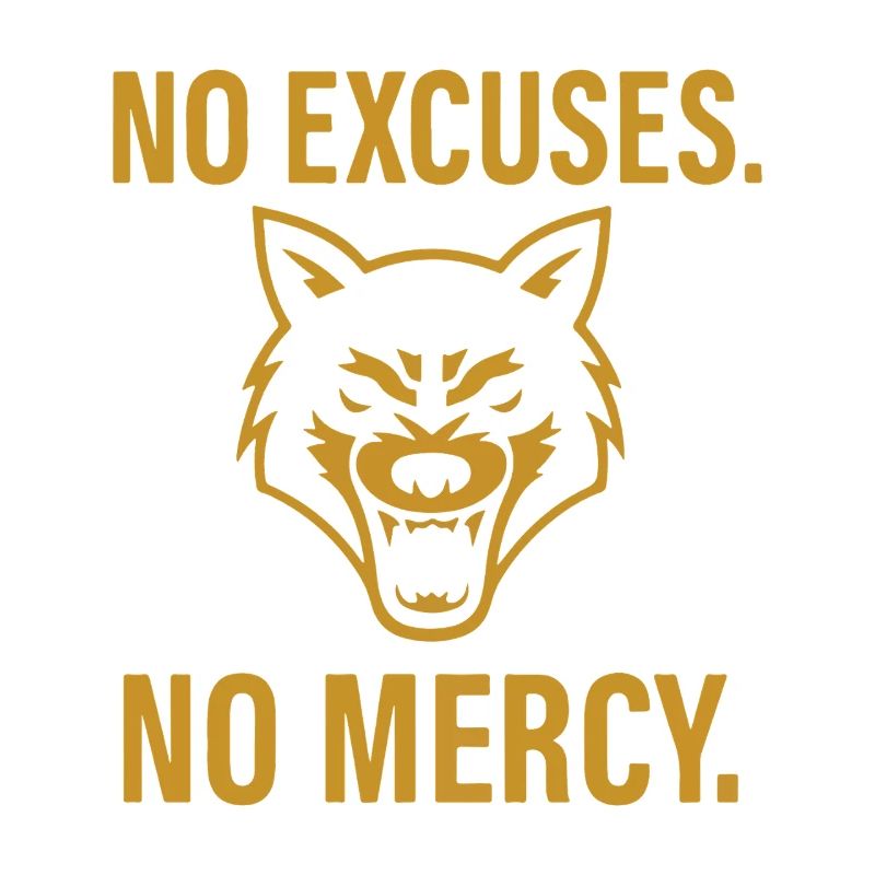 Pas d’excuses, pas de pitié Wolf