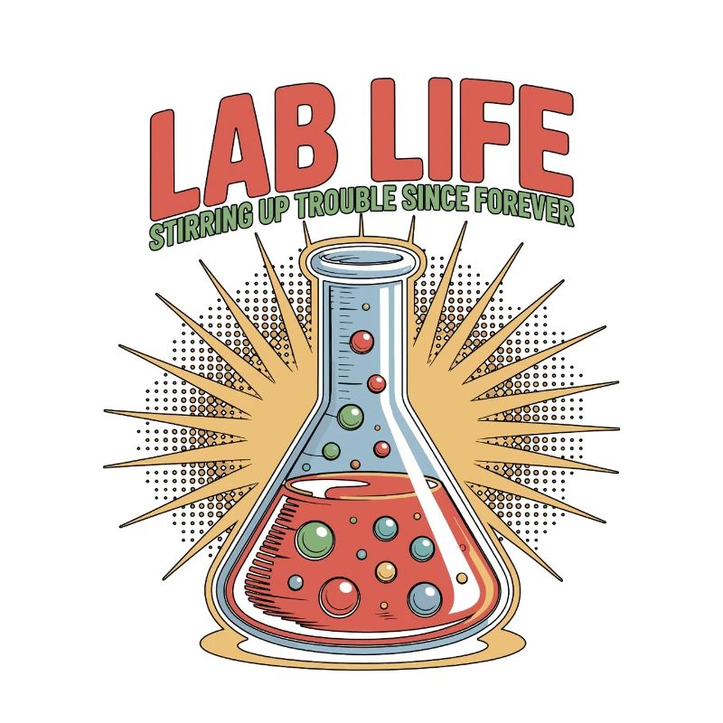 Lab Technician Lab Life Stirring Up Phlebotomist