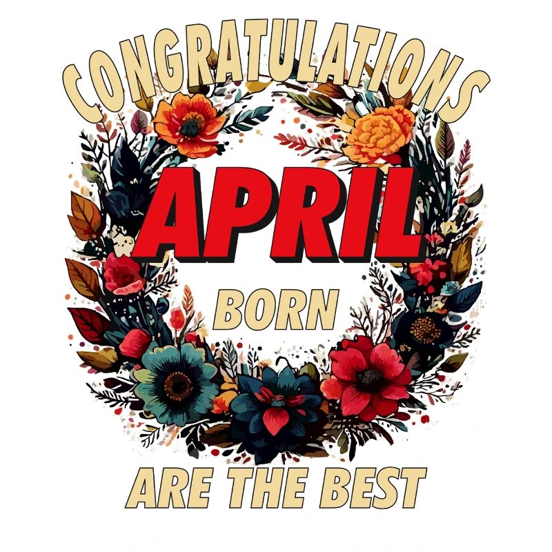 CONGRATULATIONS APRIL