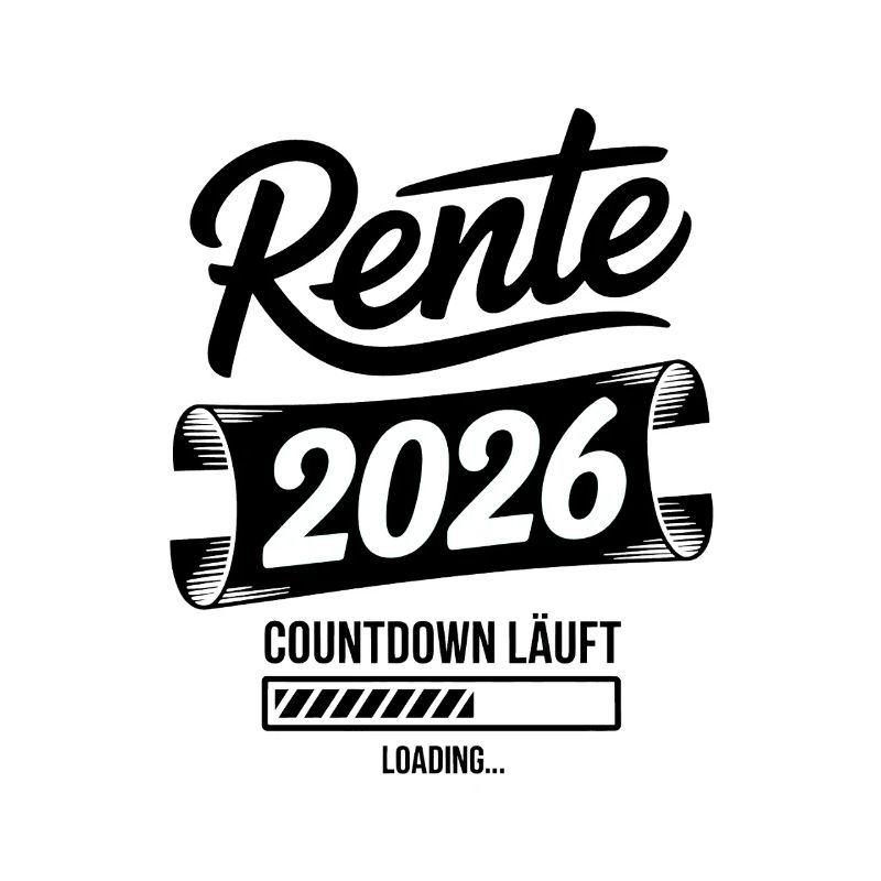 Rente 2026 Countdown Grafik